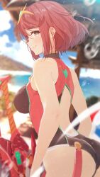 pyra from xenoblade (series) by sculp2