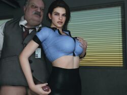 brian irons from capcom by wicked (artist)