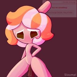 cookie_run fan_character orange_drizzle_cookie_(sloumpl) original_character penis request self_upload sloumpl strawpage_request tagme trans_man transmasc