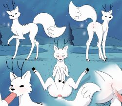 deerfox (hilda) from hilda (series) by laserkitten
