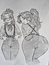 1girls ass_bigger_than_head ass_focus big_ass butt butt_focus clair_obscur:_expedition_33 fat_ass fat_butt fatass female french french_female hourglass_figure hourglass_figured_female huge_ass maelle_(clair_obscur:_expedition_33) shaking shaking_ass shaking_butt shaking_hips shortstack solo solo_female takuu vagina_visible_through_clothing visible_vagina wide_hips wide_thighs