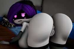 1girls 3d annoyed areolae ass big_ass big_breasts big_butt big_thighs breasts completely_nude dat_ass drone female female_only female_robot female_solo glitch_productions high_resolution huge_ass huge_butt insult large_breasts looking_back massive_ass murder_drones naked nude purple_eyes purple_hair robot robot_girl screen_face sfm short_hair solo source_filmmaker tagme thick_thighs thighs unsatisfied uzi_(murder_drones) uzi_doorman whiteweasel wide_hips