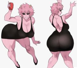 mina ashido from boku no hero academia by regentkenji