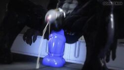 1boy 3d 3d_animation anal anal_insertion anal_sex animated bara big_dildo blue_dildo chastity_cage chastity_device cum cumming cumming_while_penetrated dildo dildo_in_ass dildo_insertion dildo_penetration dildo_riding dildo_sitting gay huge_dildo lock_bulge male male_only marvel marvel_rivals moaning scarlena4 solo solo_male sound tagme thick_dildo venom_(marvel) venom_(marvel_rivals) video