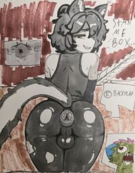 kevin (nyanwolf) from forsaken (roblox) by great hendy