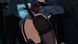 1boy 1girls 3d animated blowjob cum cum_in_mouth dripping_pussy face_fucking fellatio female hand_on_head holding hoyoverse jane_doe_(zenless_zone_zero) light-skinned_female light-skinned_male light_skin male mihoyo mihoyo_technology_(shanghai)_co._ltd. nyaughtymeow opennsfwsp penis_out phaethon_(zenless_zone_zero) pussy_juice sound vast3d_(vasst3d) video wise_(zenless_zone_zero) zenless_zone_zero