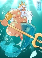 king triton from disney by artist request