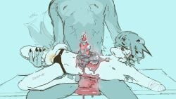 ambiguous_gender amputee andromorph anthro armpit_hair blood bodily_fluids body_hair canid canine clothing corpsetf disability disembowelment fear_wetting forced genital_fluids gore gore_focus guro gutfuck guts hi_res imminent_death intersex intersex/male intestines male male_only mammal mythological_canine mythological_creature mythology organs panties paws peeing peeing_while_penetrated rape scared sex steam test_subject underwear urine werecanid werecanine werecreature werewolf wetting