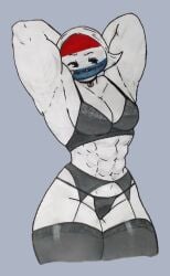 2d 2d_(artwork) 2d_artwork :3 ass big big_ass bra breasts clothing collar countryhumans countryhumans_edit countryhumans_girl curvy curvy_ass curvy_body curvy_female curvy_figure curvy_hips curvy_thighs dominant_female domination fanart female female_only flawsystyle garter_belt garter_straps hips huge_arms humanoid light-skinned_female light_skin medium_breasts muscle muscle_girl muscles muscular muscular_arms muscular_female muscular_legs muscular_thighs netherlands_(countryhumans) no_ai solo solo_female thighhighs wide_hips