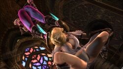 bandai_namco panties sophitia_alexandra soul_calibur_iv taki upskirt white_panties