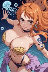 nami (one piece) from one piece by mexkwigo
