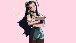 1girls animated ass cute female female_focus guardians_of_the_galaxy loki_(marvel) loki_(marvel_rivals) mantis_(marvel) mantis_(marvel_rivals) mantisthighs marvel marvel_rivals presenting_hindquarters sound tagme thick_thighs video