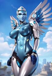 1girls ai_generated android animated belly_button blizzard_entertainment blue_body blue_nipples breasts civitai cybernetic_arm cybernetic_leg cybernetics echo_(overwatch) female female female_focus female_only kirillai legs nipples omnic overwatch overwatch_2 pussy robot robot_girl robot_humanoid solo solo_female solo_focus tagme video video_game video_game_character video_game_franchise video_games