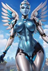 1girls ai_generated android animated animated belly_button blizzard_entertainment blue_body blue_nipples breasts civitai cybernetic_arm cybernetic_leg cybernetics echo_(overwatch) female female female_focus female_only kirillai legs nipples omnic overwatch overwatch_2 pussy robot robot_girl robot_humanoid solo solo_female solo_focus tagme video_game video_game_character video_game_franchise video_games