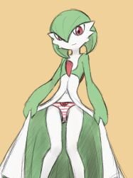 1girls female_only gardevoir panties pokemon pokemon_(species) sealer4258