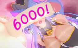 1boy 1girls 2023 3d balls big_balls big_penis cant_see_the_haters cat_ears catgirl deluxe_rosie female huge_cock indie_virtual_youtuber light-skinned_male light_skin male milestone_celebration nude nude_male penis rosie_(vtuber) tan-skinned_female tan_body tan_skin virtual_youtuber