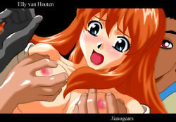 breast_grab elhaym_van_houten fei_fong_wong tagme xenogear xenogears