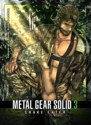 1boy big_boss censored male male_only metal_gear metal_gear_solid metal_gear_solid_3 solo tagme testament