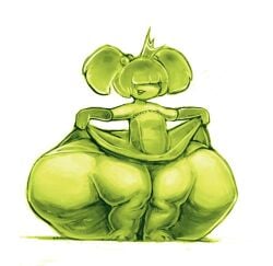 ass ass_bigger_than_body ass_bigger_than_head ass_built_separately bubble_ass bubble_butt decisivetang_(artist) gigantic_ass huge_ass shortstack