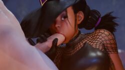 blowjob cosplay fishnets gloves halloween handjob hat lily_hawk makeup oral peace_sign pumpkin revealing_clothes rougenine street_fighter street_fighter_6 tagme video witch witch_costume witch_hat