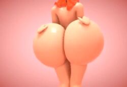 3d animated ass ass_bigger_than_body ass_bigger_than_head ass_built_separately blender bubble_ass bubble_butt decisivetang_(artist) female gigantic_ass huge_ass tagme video