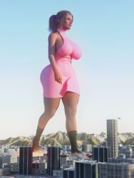 1girls 3d ass big_ass big_breasts breasts bust busty curvaceous curvy curvy_figure female female_focus giant giant_female giantess hips hourglass_figure huge_ass huge_breasts jessicagts large_ass large_breasts legs light-skinned_female light_skin macro macro_female mature mature_female original original_character slim_waist thick thick_hips thick_legs thick_thighs thighs top_heavy voluptuous waist wide_hips