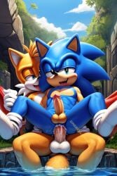 ai_generated anal anal_orgasm anal_penetration anal_sex anus cum cum_drip cum_in_ass cum_inside cumshot gay gay_anal gay_male gay_sex miles_prower nsfw penis penis_in_ass penis_out sonic_(series) sonic_the_hedgehog sonic_the_hedgehog_(series) tails tails_the_fox tails_touching umbrellatech umbrellatech_(artist) uncensored yaoi