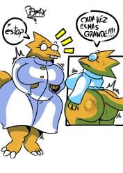 alphys ass ass ass_focus big_ass big_balls big_breasts big_butt big_nipples big_penis butt_crack buttjob buttplug deltarune deltarune_chapter_2 dwarf furry furry_tail undertale undertale_(series) yiff