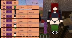 1girls 3d burgundy_hair character_sheet clothed_female female green_eyes horny_female human_female logenin16 max_welsh_(maxyda) mine-imator minecraft outside solo tagme