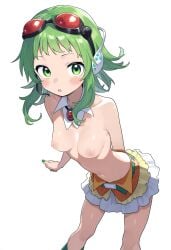 ai_generated breasts green_hair gumi nipples tagme