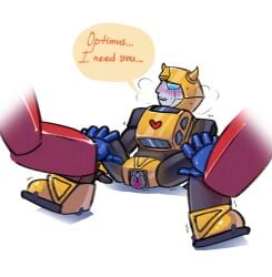 bumblebee bumblebee_(transformers) cuntboy optimus_prime transformers transformers_g1 valveplug