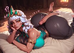 qiyana yunalai from league of legends by waifuscorner