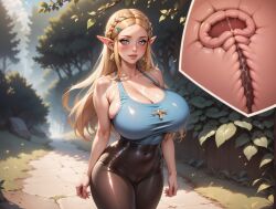 princess zelda from breath of the wild