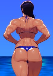 1girls amazonian ass_focus bubble_ass bubble_butt dc dc_comics diana_prince female female_focus muscular muscular_female pope_of_dairy solo solo_female toned toned_female wonder_woman wonder_woman_(series)