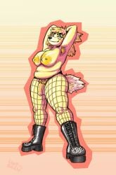 1girls absurd_res alternative_fashion animal_crossing anthro armpit_hair ass balls belly big_breasts blush body_hair boots bottomwear breasts canid canine canis clothing digital_media_(artwork) domestic_dog eyebrows eyelashes facial_piercing female fishnet_clothing fishnet_legwear footwear fur genitals glistening glistening_body glistening_boots glistening_breasts glistening_clothing glistening_footwear hair hi_res huge_breasts humanoid_genitalia humanoid_penis isabelle_(animal_crossing) legwear lino_the_lion looking_at_viewer mammal nintendo nipple_piercing nipples nose_piercing nose_ring nude penis piercing pubes punk ring_piercing septum_piercing shaded shaded_sketch shih_tzu simple_background smile smiling_at_viewer smirk smirking_at_viewer solo tail thick thick_eyebrows thick_eyelashes thick_thighs toy_dog wide_hips yellow_body yellow_fur