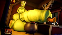 3d_(artwork) absurd_res amber_eyes animal_genitalia animal_penis anthro applejack_(mlp) areola ass balls barn big_breasts big_penis bodily_fluids breasts cauldron cock_vore cryowolf9 digital_media_(artwork) dripping duo earth_pony equid equine equine_genitalia equine_penis erection friendship_is_magic ftg_crossgender fti_crossgender genital_fluids genitals granny_smith_(mlp) green_body green_eyes gynomorph hair hasbro hi_res horse huge_cock hyper hyper_genitalia hyper_penis inside intersex kerchief mammal my_little_pony neckerchief nipples nude penile penis pony precum precum_drip rule_63 thick_thighs vore white_hair