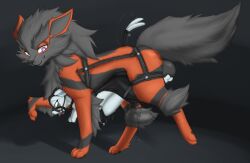 absurd_res arcanine balls belly_riding big_balls big_penis bodily_fluids bondage bondage bound canid canine clothing digital_media_(artwork) duo eeveelution erection espeon female female_penetrated feral fur generation_1_pokemon generation_2_pokemon generation_8_pokemon genital_fluids genitals hair hi_res hisuian_arcanine hisuian_form huge_balls huge_cock looking_pleasured makeup male male/female male_penetrating mammal mascara nintendo open_mouth paws penetration penile penile_penetration penis pokemon pokemon_(species) redeye regional_form_(pokemon) running_makeup running_mascara sex simple_background smile stomach_bulge straps submissive tail tongue vaginal_penetration walking