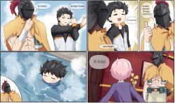 3boys _e_v_o_n_0 aldebaran_(re:zero) comic natsuki_subaru re:zero_kara_hajimeru_isekai_seikatsu tagme