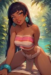 ai_generated chel_(the_road_to_el_dorado) image midcafe_(artist) tagme the_road_to_el_dorado