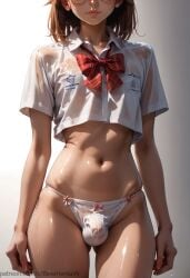 ai_generated balls basehentaiai bulge femboy otoko_no_ko panties penis trap yaoi