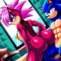 ai_generated ass blue_body breasts incest incest_(lore) magenta_fur male/female pink_hair sex sonia_the_hedgehog sonic_(series) sonic_the_hedgehog sonic_the_hedgehog_(series) sonic_underground sonic_x_sonia straight veiny_penis