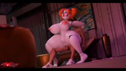 3d animatronic areolae big_ass big_breasts breast circus_baby circus_baby_(fnaf) circus_mommy female five_nights_at_freddy's five_nights_at_freddy's:_sister_location human male male/female nipples penis polsy pussy reverse_cowgirl_position robot robot_girl sound tagme vaginal_penetration video voice_acted