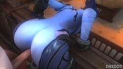 3d animated ass ass asshole close-up deezoy doggy_style doggy_style female overwatch overwatch_2 pov sound straight tagme video video widowmaker