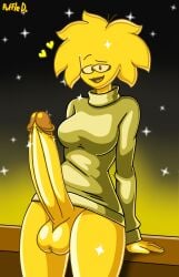 1futa futa_only futanari golden_fur penis puffle puffledreemurr sweater