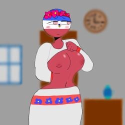 1girls big_breasts breasts countryhumans countryhumans_girl female female_focus female_only slavic slavic_girl