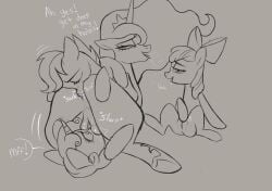 apple_bloom_(mlp) asshole_lick cub cutie_mark_crusaders eating_ass eating_pussy female_only foursome lesbian_sex licking_pussy princess_luna_(mlp) scootaloo_(mlp) sweetie_belle_(mlp) yuri