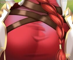 aramyx armor ass ass_focus big_ass braid braided_hair commission commission_art commissions_open fire_emblem fire_emblem:_path_of_radiance fire_emblem:_radiant_dawn fire_emblem_heroes huge_ass knight knight_armor massive_ass massive_butt nice_ass red_hair red_hair thick_thighs tight_clothing tight_fit tight_skirt titania_(fire_emblem) wide_hips