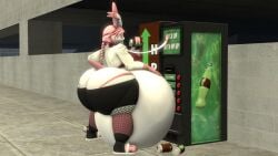 bbm big_ass bubble_butt eeveelution huge_ass hyper_balls kingofthekabuto overweight pokemon pokemon_(species) queenofthekabuto sylveon tagme thick_thighs wide_hips