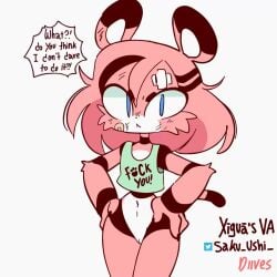 60fps ai_voice_acted angry animated annoyed breasts breasts chest colored dialogue diives english_voice female_only furry sound spanish_voice_acting tagme text video voice_acted xigua_(diives) xingzuo_temple yelling