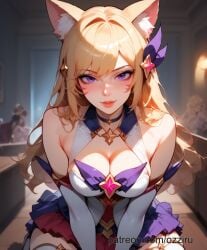 ahri ai_generated female league_of_legends ozziru star_guardian_ahri vastaya